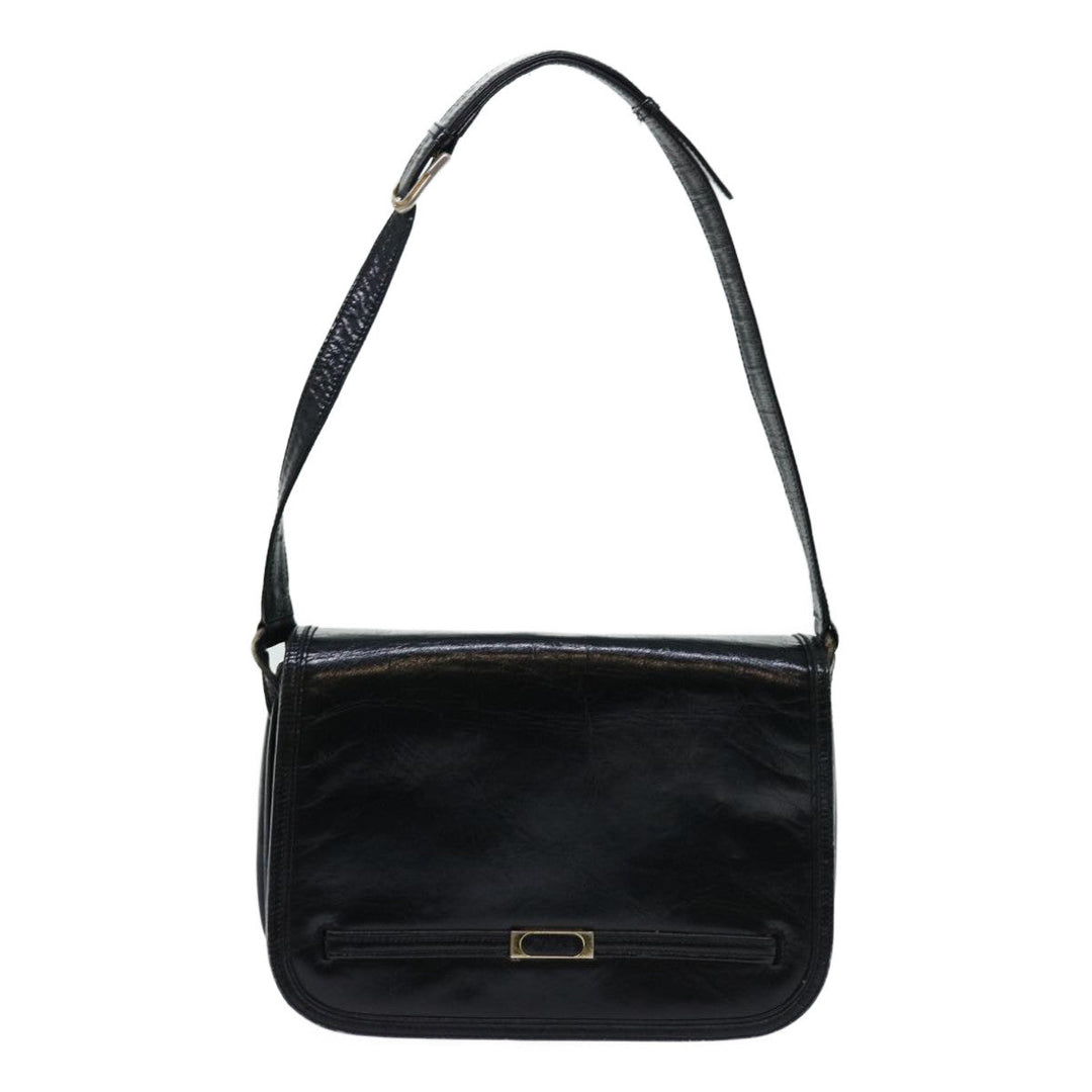 Chloe Shoulder Bag Leather Black bs13128