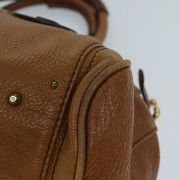 Chloe Paddington Hand Bag Leather Brown bs13218