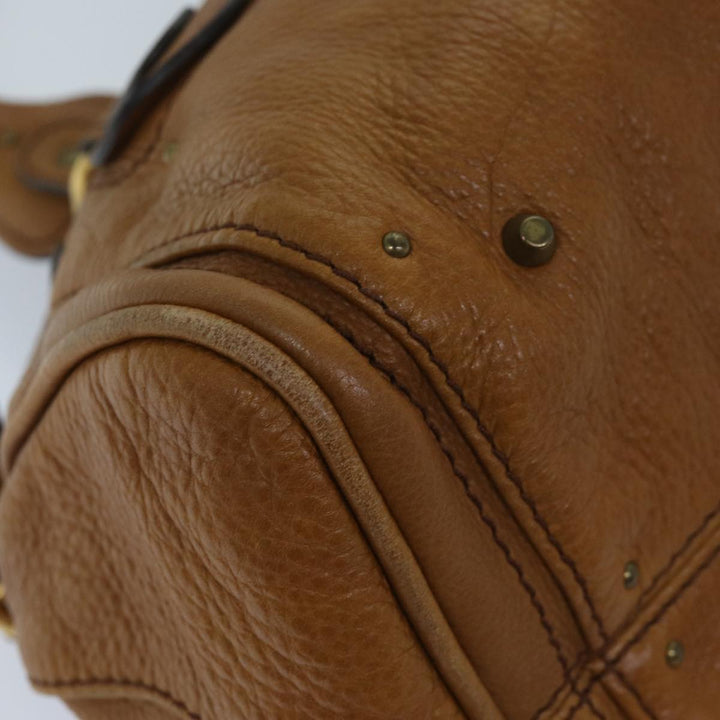 Chloe Paddington Hand Bag Leather Brown bs13218