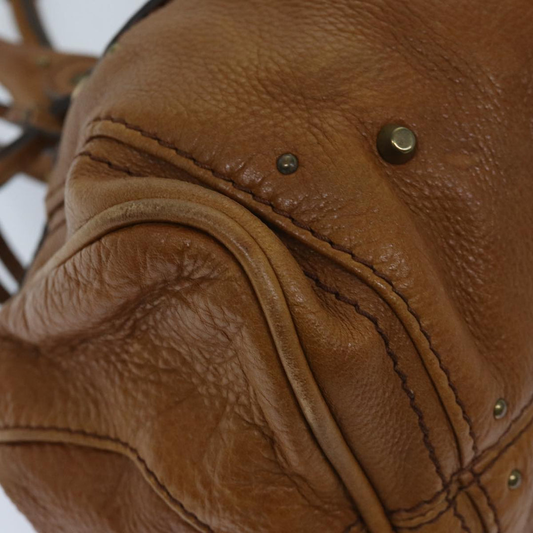 Chloe Paddington Hand Bag Leather Brown bs13218