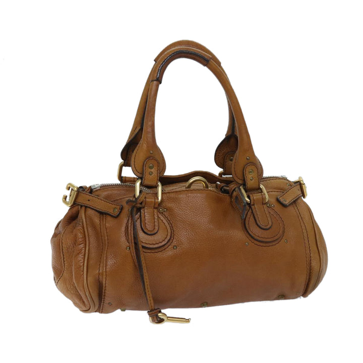 Chloe Paddington Hand Bag Leather Brown bs13218