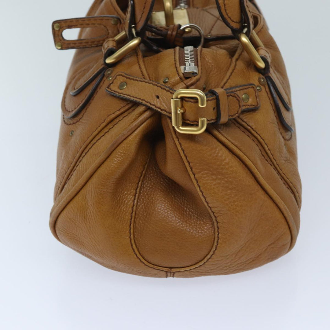 Chloe Paddington Hand Bag Leather Brown bs13218