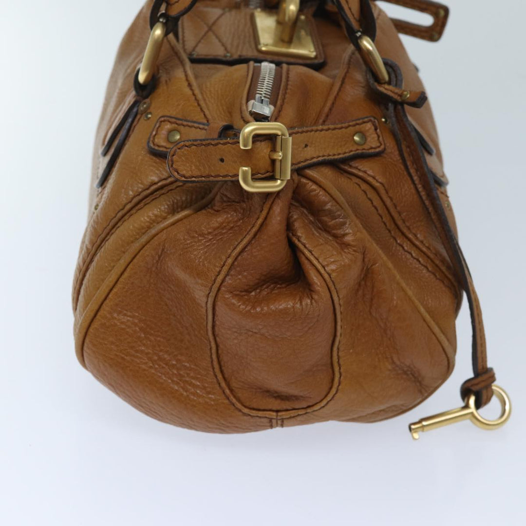 Chloe Paddington Hand Bag Leather Brown bs13218
