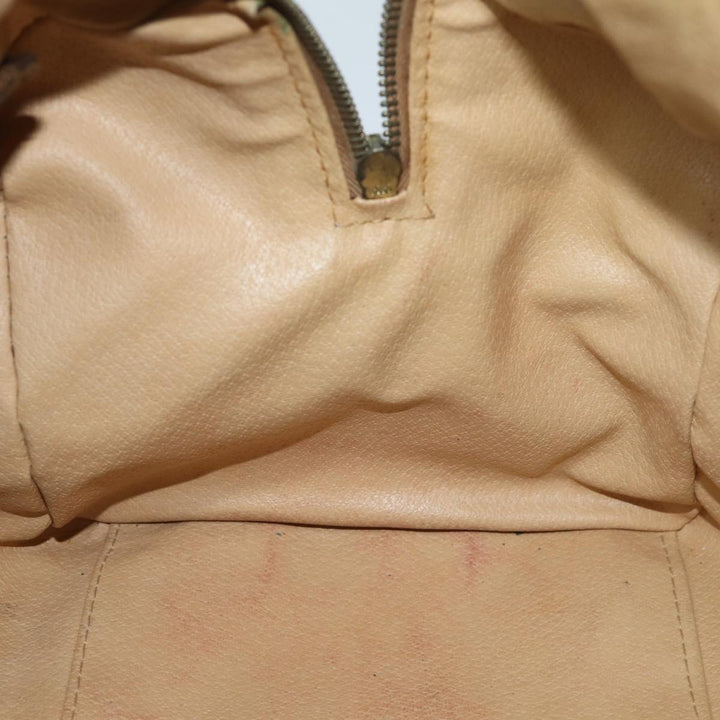 Top Quality Celine Macadam Canvas Boston Bag PVC Brown Auth bs13254