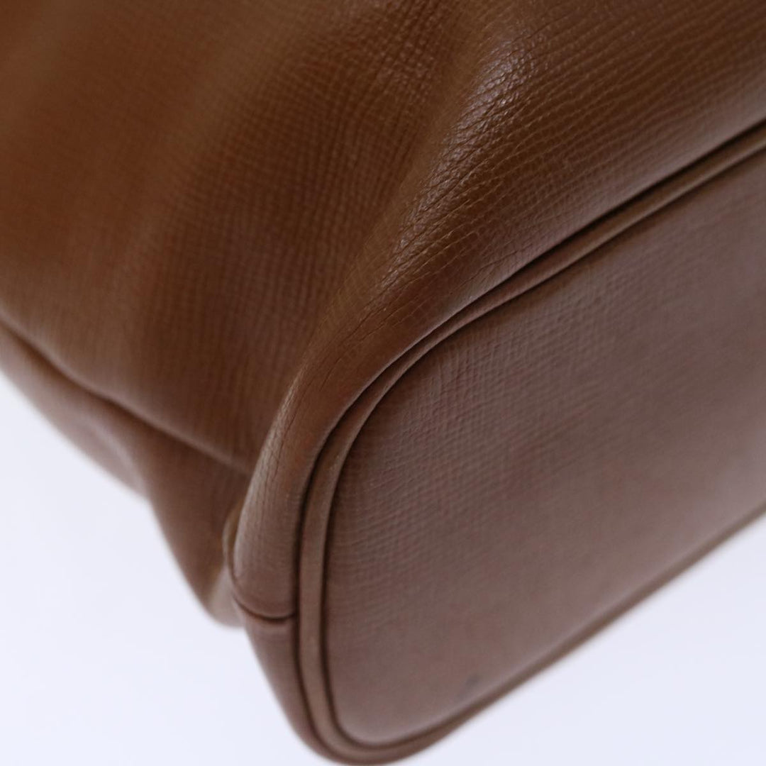 BurberrySs Shoulder Bag Leather Brown Auth bs13405