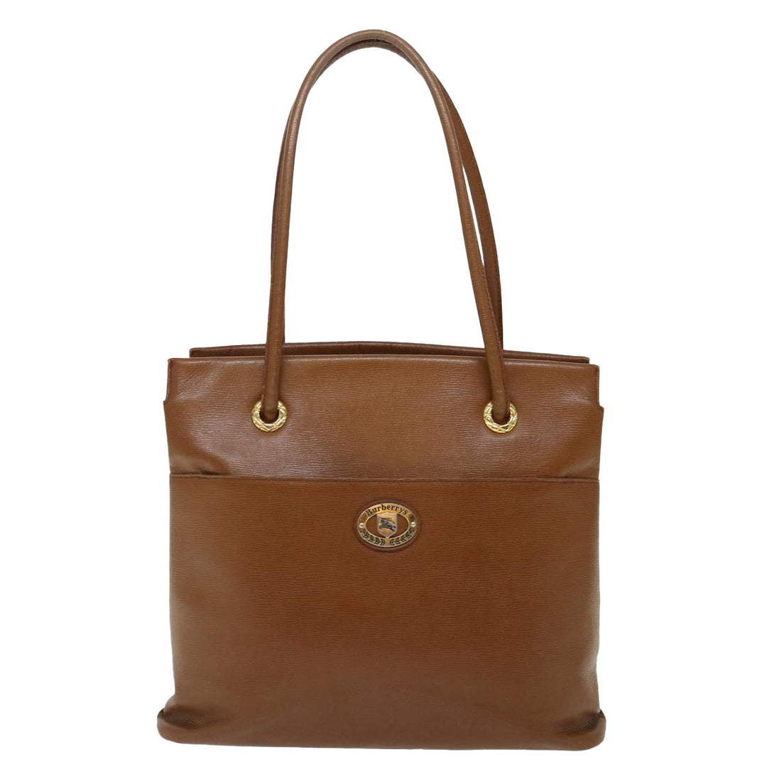 BurberrySs Shoulder Bag Leather Brown Auth bs13405