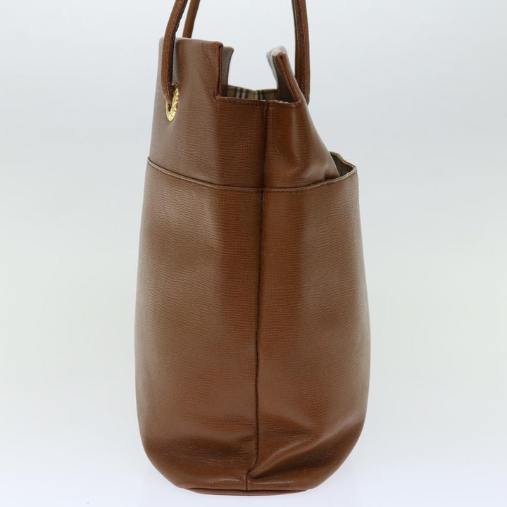 BurberrySs Shoulder Bag Leather Brown Auth bs13405