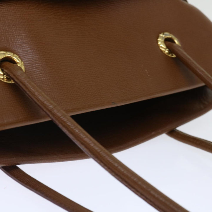 BurberrySs Shoulder Bag Leather Brown Auth bs13405