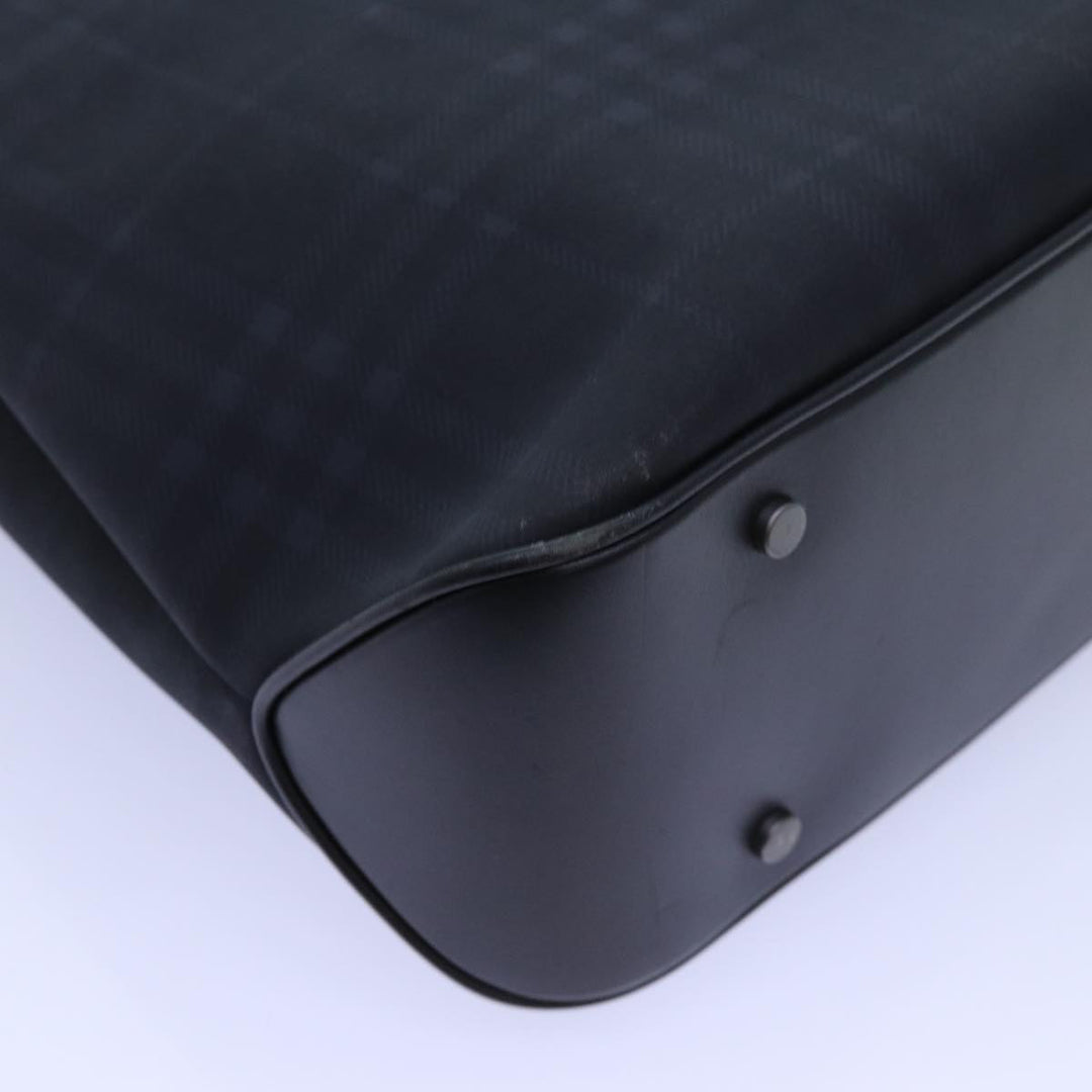Burberry Nova Check Hand Bag Nylon Coin Purse Set Black Auth bs13820