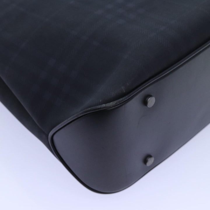 Burberry Nova Check Hand Bag Nylon Coin Purse Set Black Auth bs13820