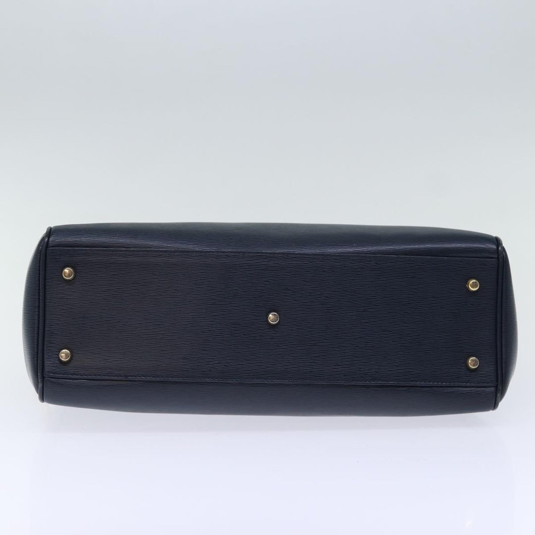 Chloe Hand Bag Leather Navy bs13833
