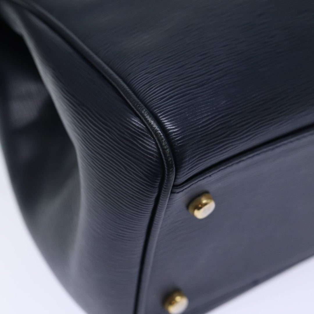 Chloe Hand Bag Leather Navy bs13833