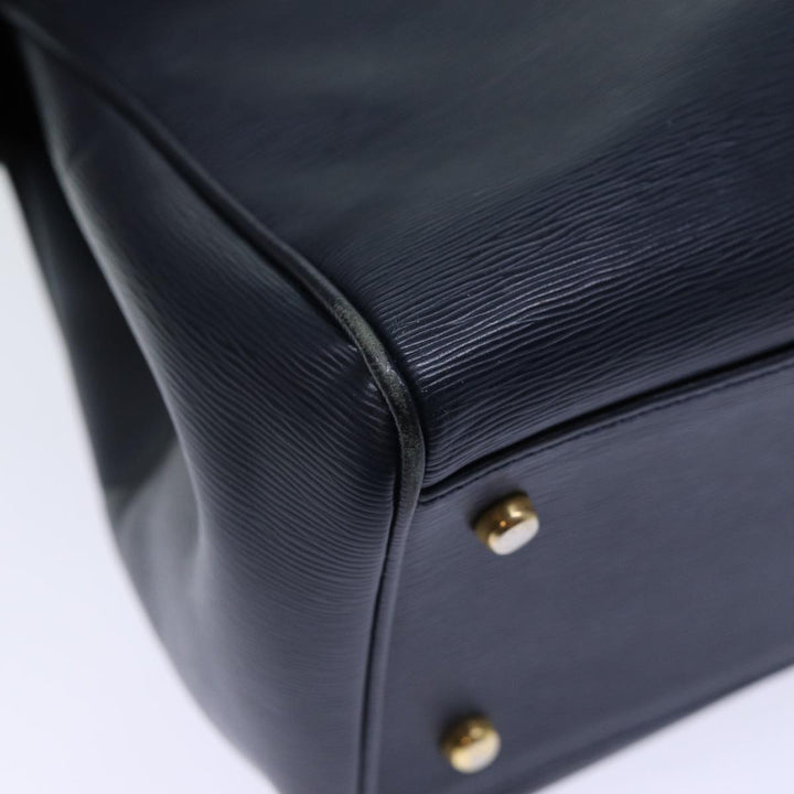 Chloe Hand Bag Leather Navy bs13833