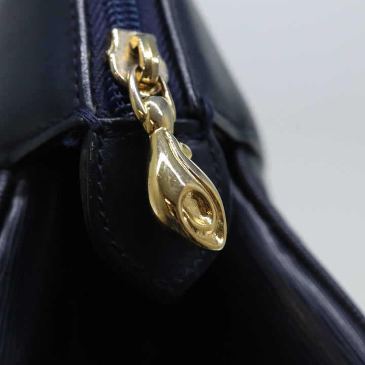 Chloe Hand Bag Leather Navy bs13833