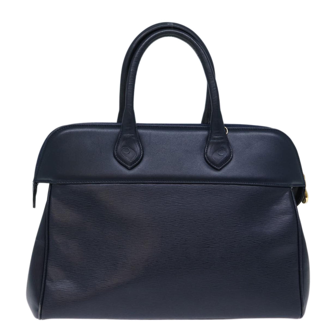 Chloe Hand Bag Leather Navy bs13833