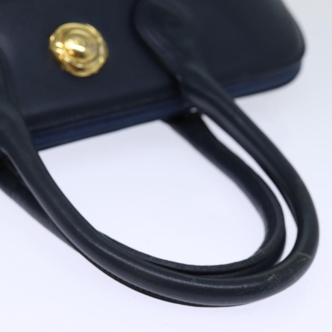 Chloe Hand Bag Leather Navy bs13833