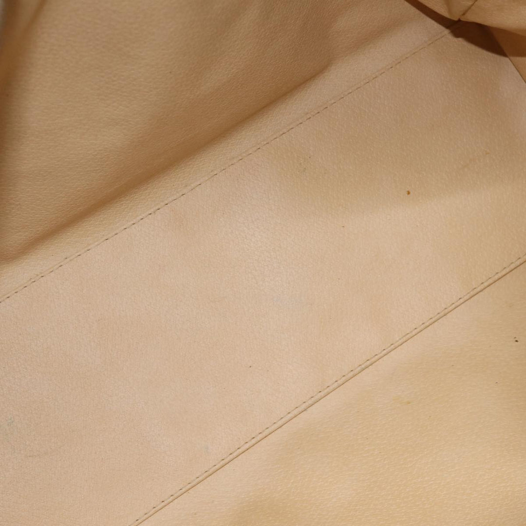Celine Macadam Canvas Boston Bag PVC Brown Auth bs13835