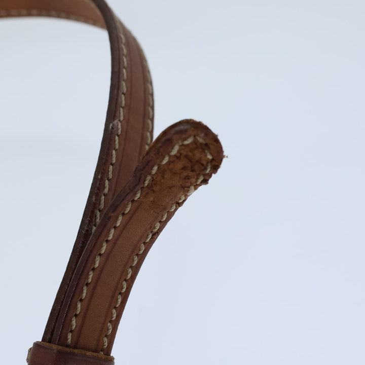 Celine Macadam Canvas Shoulder Bag PVC Brown Auth bs13839