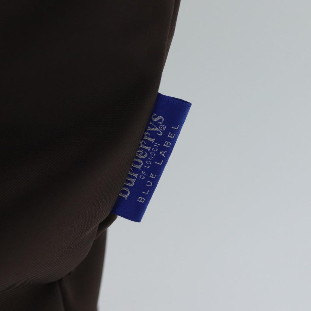 BurberrySs Nova Check Blue Label Tote Bag Nylon Brown Auth bs13863