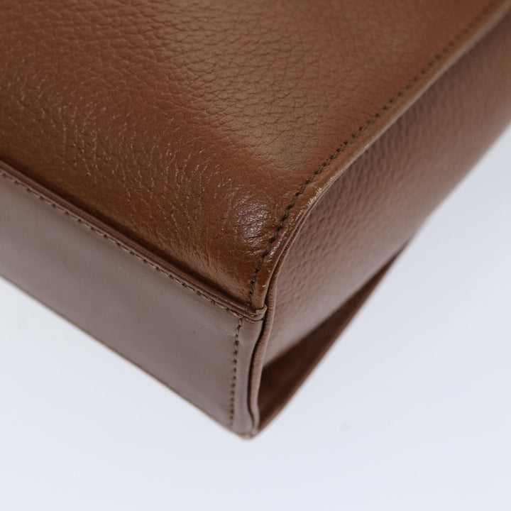 BurberrySs Shoulder Bag Leather Brown Auth bs13916