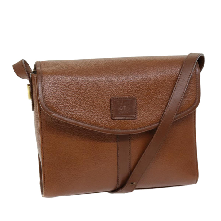 BurberrySs Shoulder Bag Leather Brown Auth bs13916
