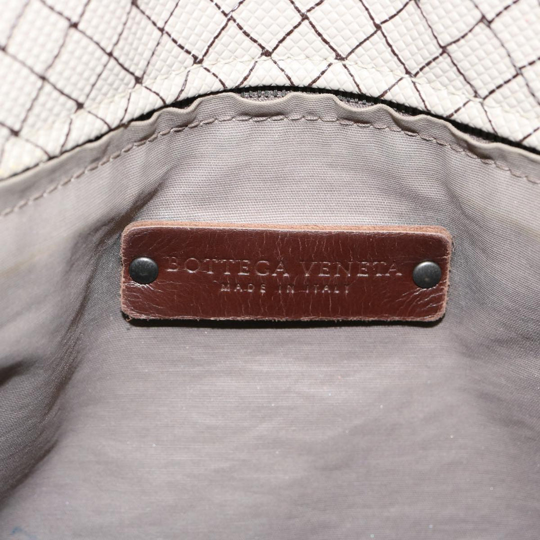 Bottega veneta Tote Bag PVC Beige Auth bs13924