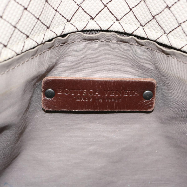 Bottega veneta Tote Bag PVC Beige Auth bs13924