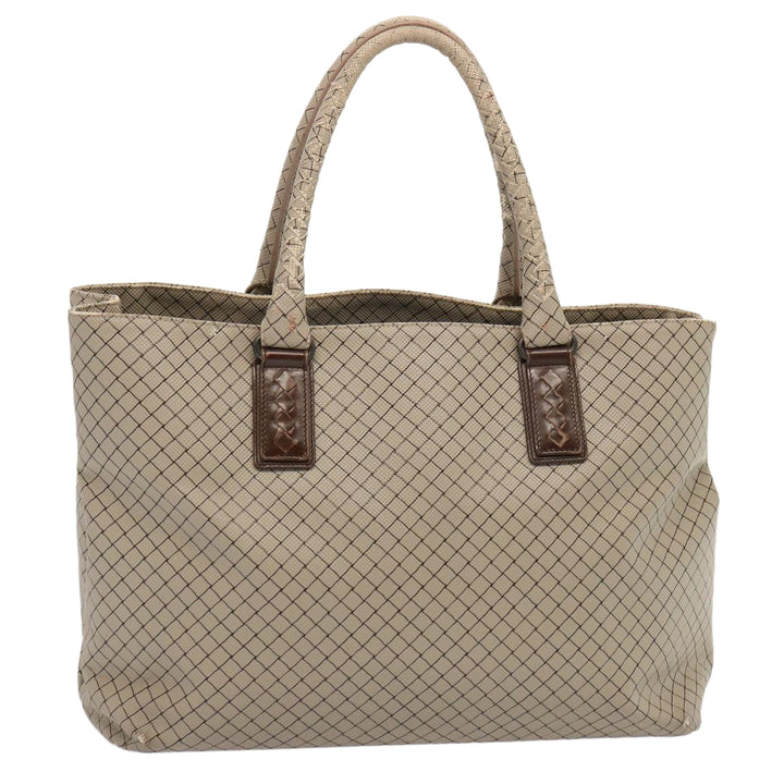 Bottega veneta Tote Bag PVC Beige Auth bs13924