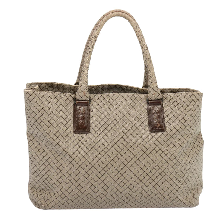 Bottega veneta Tote Bag PVC Beige Auth bs13924