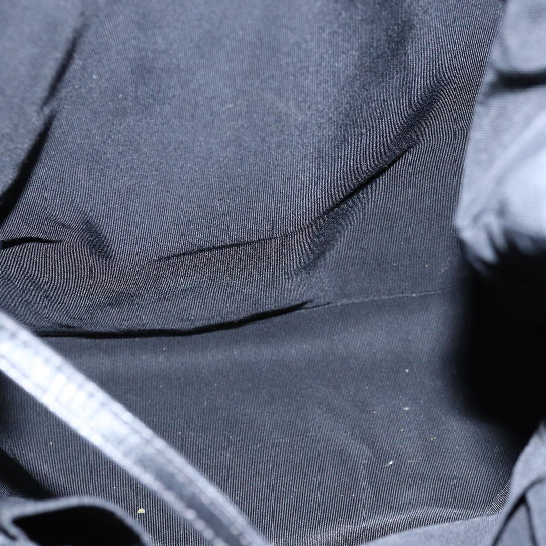 Top Quality Chanel Chain Tote Bag Nylon Black CC Auth bs13946