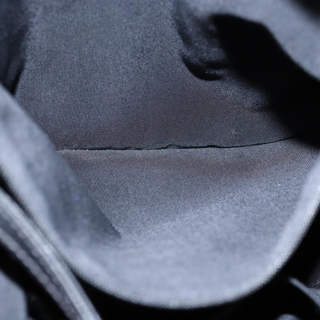 Top Quality Chanel Chain Tote Bag Nylon Black CC Auth bs13946