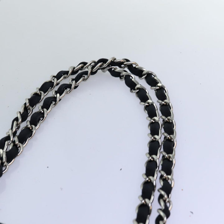Top Quality Chanel Chain Tote Bag Nylon Black CC Auth bs13946