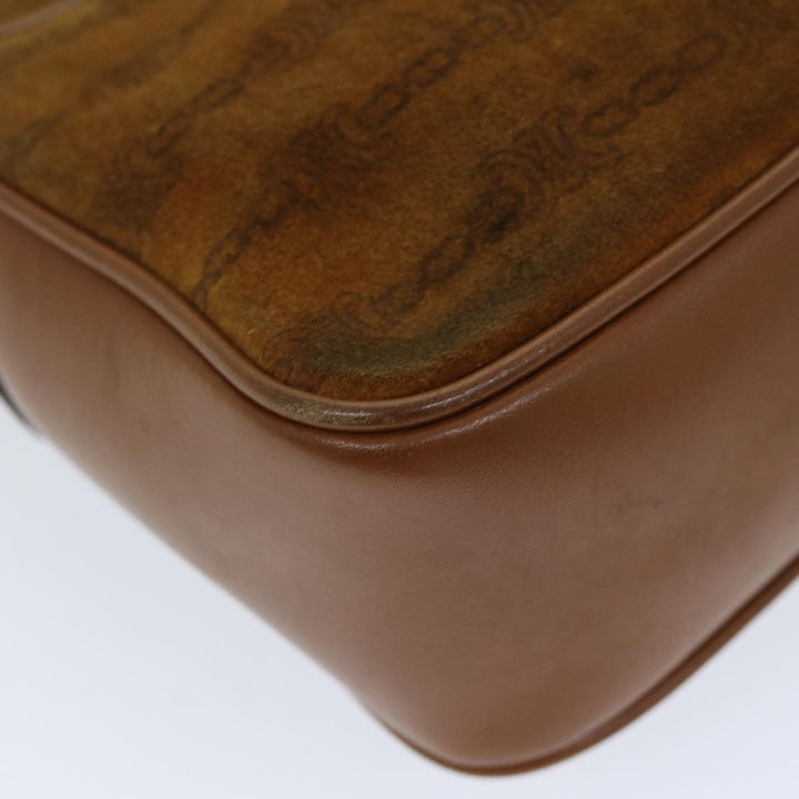 Celine Shoulder Bag Suede Brown Auth bs14068