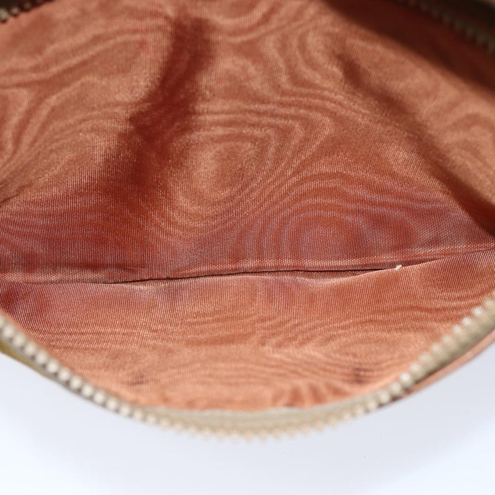 Celine Shoulder Bag Suede Brown Auth bs14068