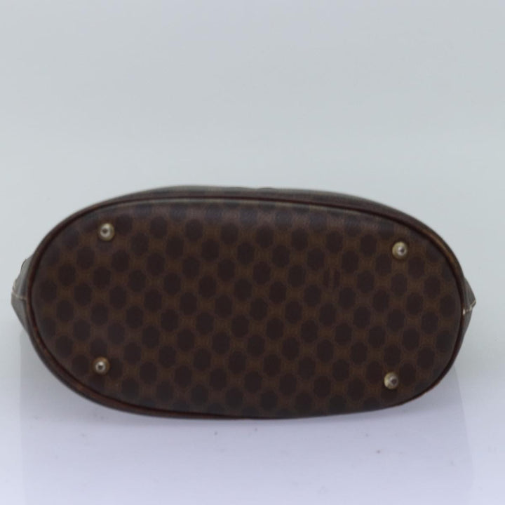 Celine Macadam Canvas Shoulder Bag PVC Brown Auth bs14113
