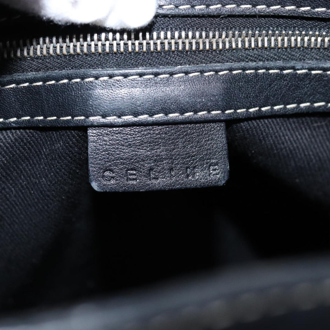 Celine Macadam Canvas Tote Bag Gray Auth bs14323