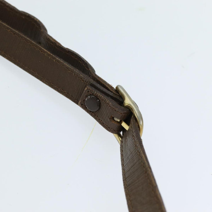 BURBERRYSs Nova Check Shoulder Bag Canvas Beige Auth bs14325
