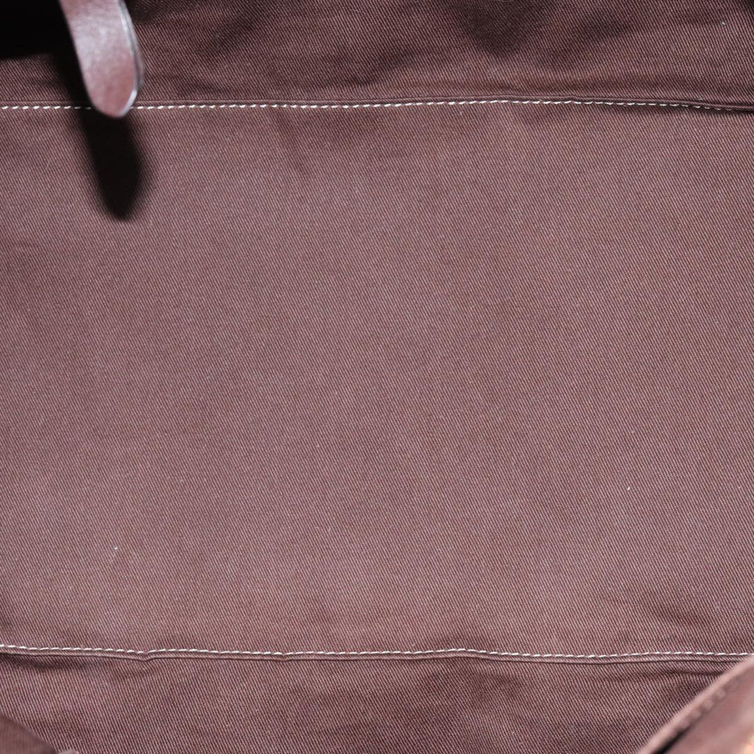 Burberry Blue Label Hand Bag Nylon Orange Auth bs14346