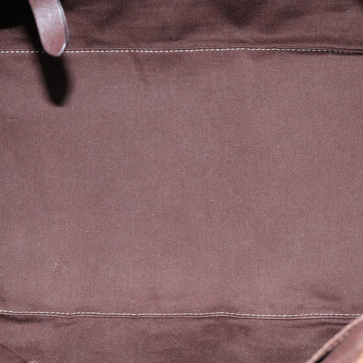 Burberry Blue Label Hand Bag Nylon Orange Auth bs14346