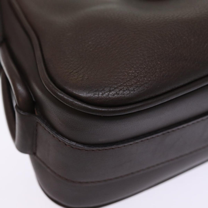 Chloe Shoulder Bag Leather Brown bs14462