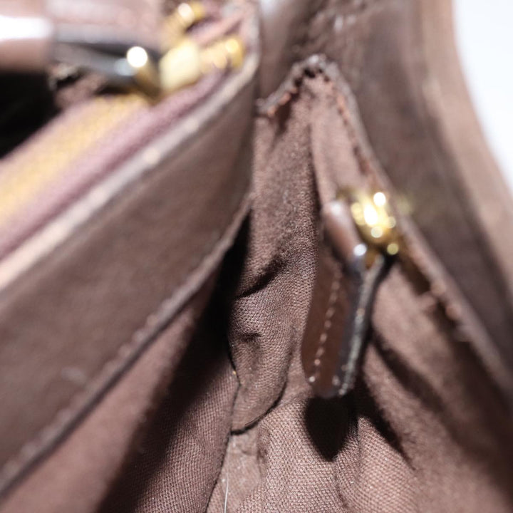 Chloe Shoulder Bag Leather Brown bs14462