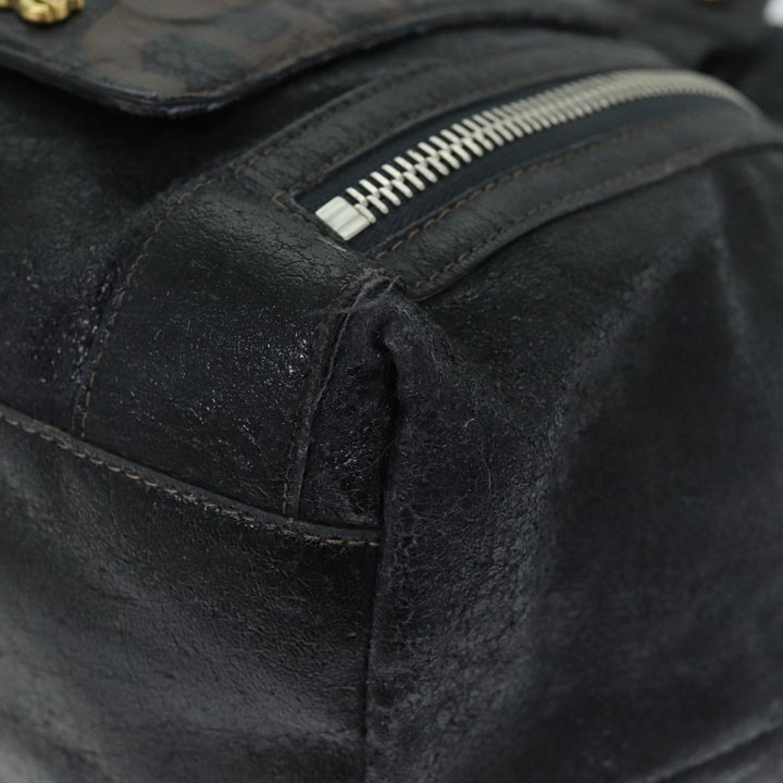 Chloe Hand Bag Leather Black bs14492