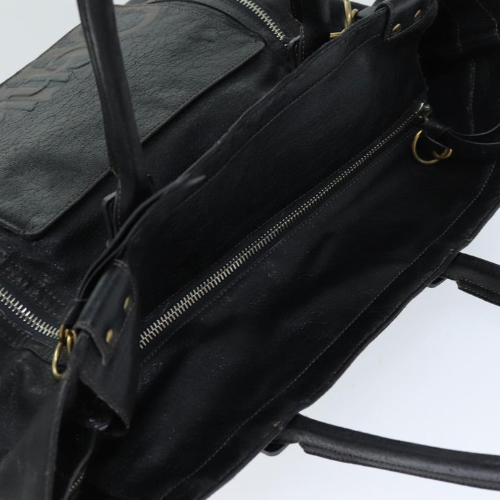 Chloe Hand Bag Leather Black bs14492