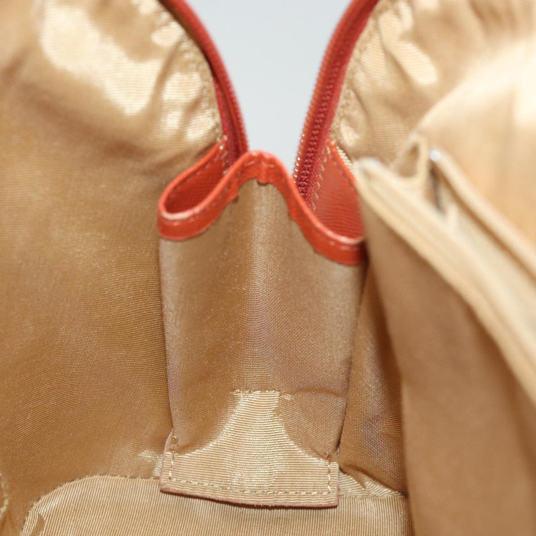 Top Quality Burberry Nova Check Hand Bag Canvas Beige Auth bs14736