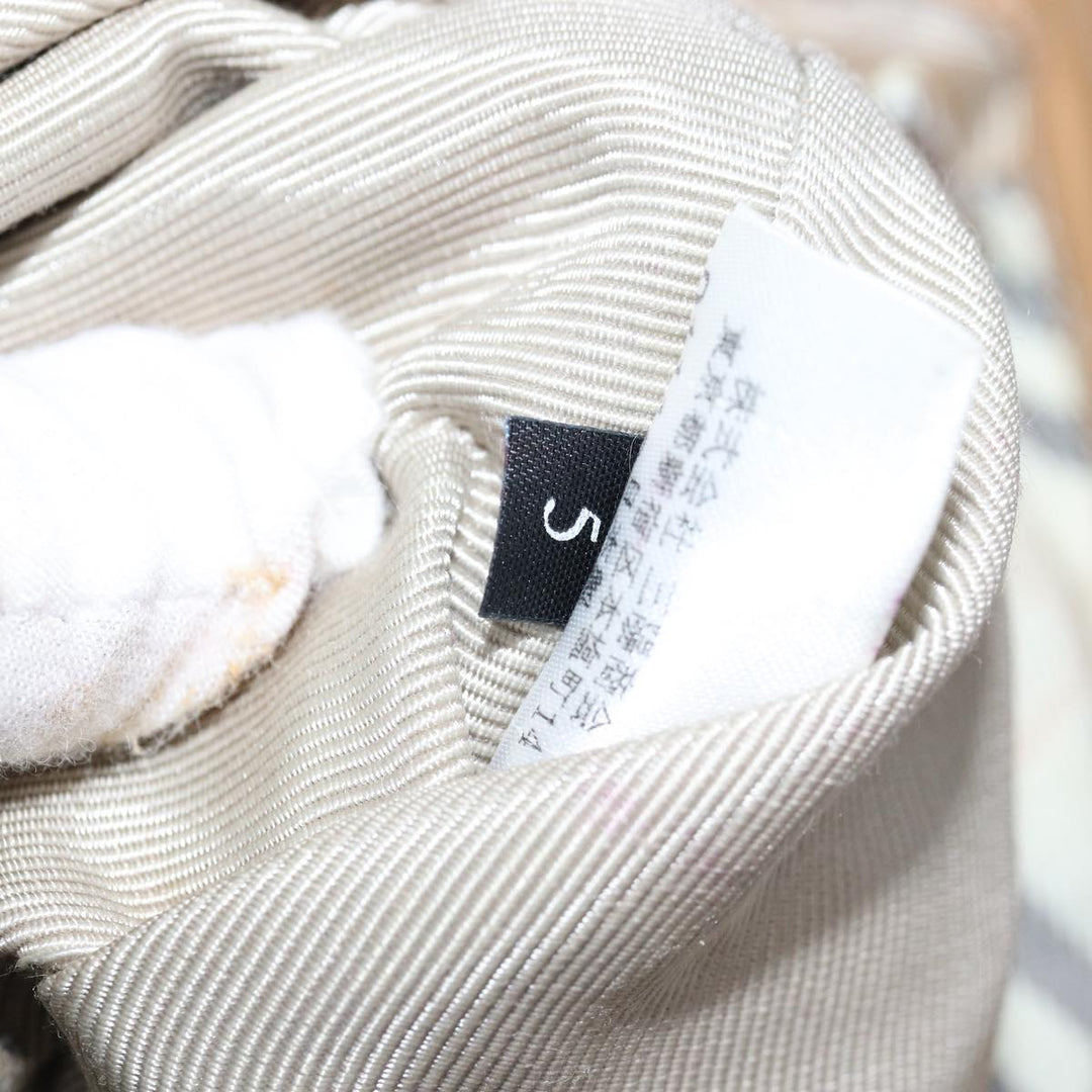 Burberry Nova Check Shoulder Bag Nylon Beige Auth bs14832