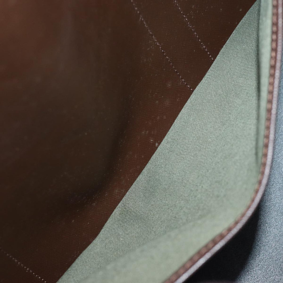 BurberrySs Nova Check Boston Bag Canvas Khaki Auth bs14854