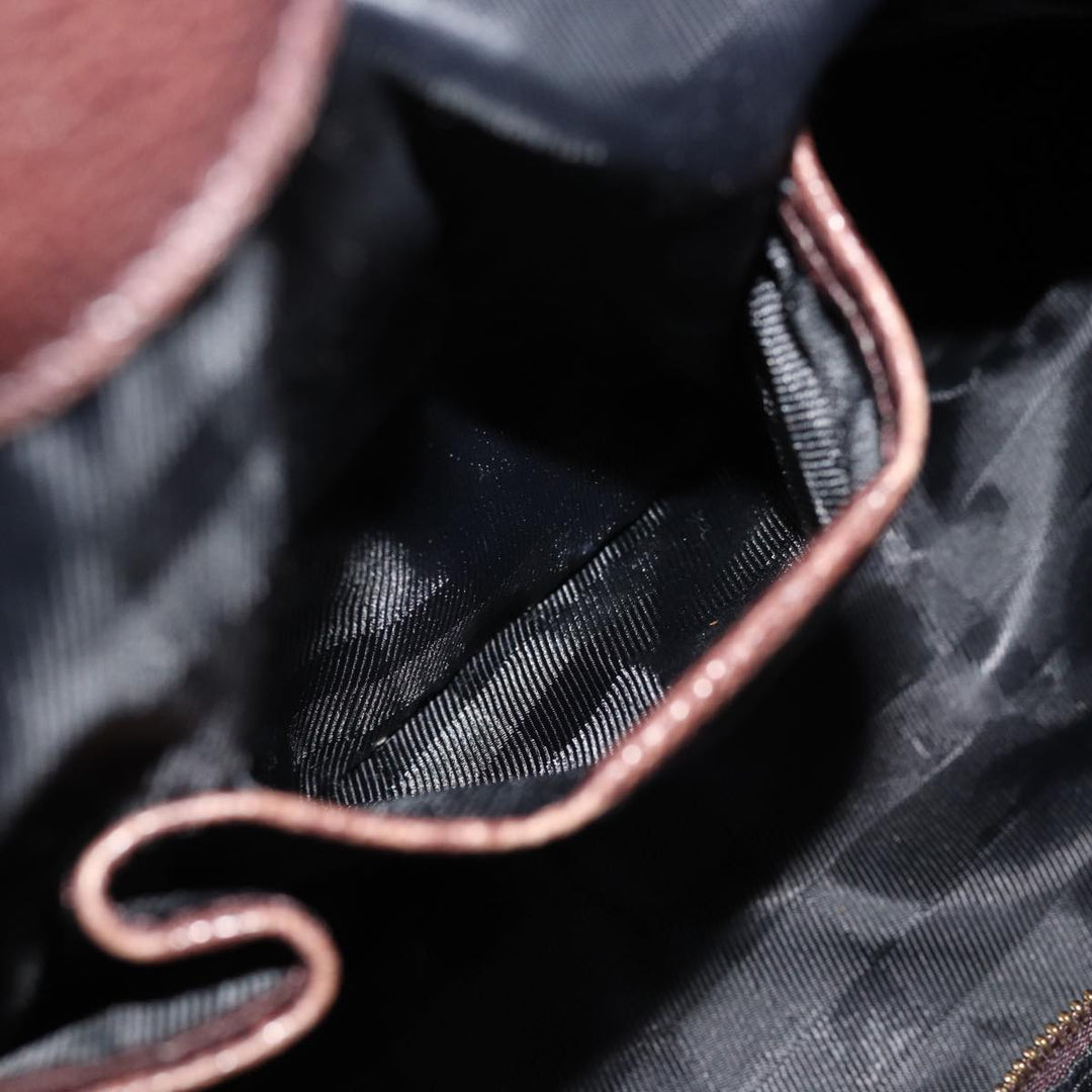 Burberry Shoulder Bag Leather Brown Auth bs15061
