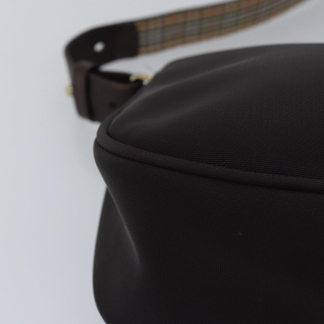 BurberrySs Shoulder Bag PVC Leather Brown Auth bs15062