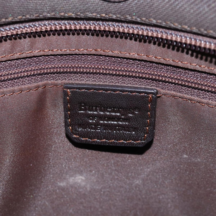 BurberrySs Shoulder Bag PVC Leather Brown Auth bs15062