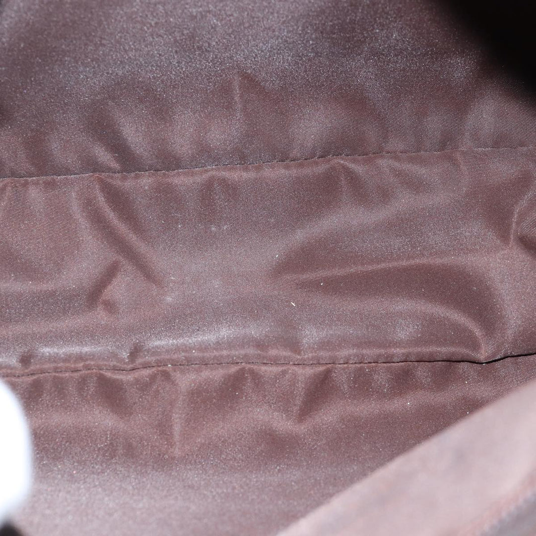 BurberrySs Shoulder Bag PVC Leather Brown Auth bs15062